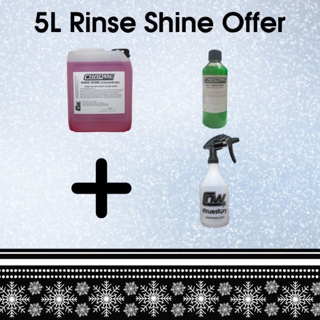 5L Rinse Shine Offer