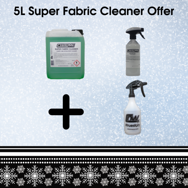 5L Super Fabric Cleaner Offer